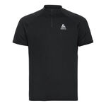 Oblečení Odlo T-Shirt Crew Neck Shortsleeve Half-Zip Essential
